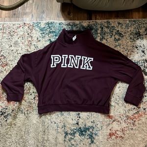 Over sized PINK crew neck
